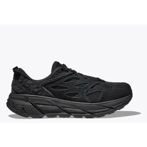 Hoka One One Unisex Clifton L Suede Black Sneakers Men’s Size 13